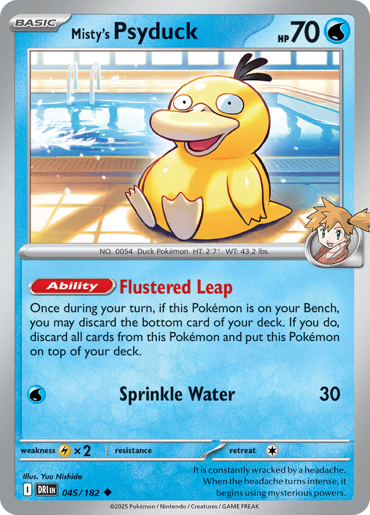 Misty's Psyduck 045/182