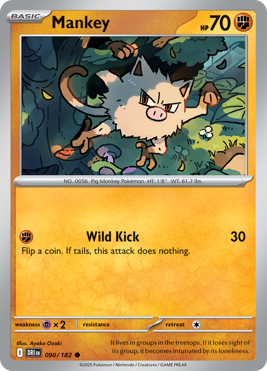 Mankey - SV10 090/182