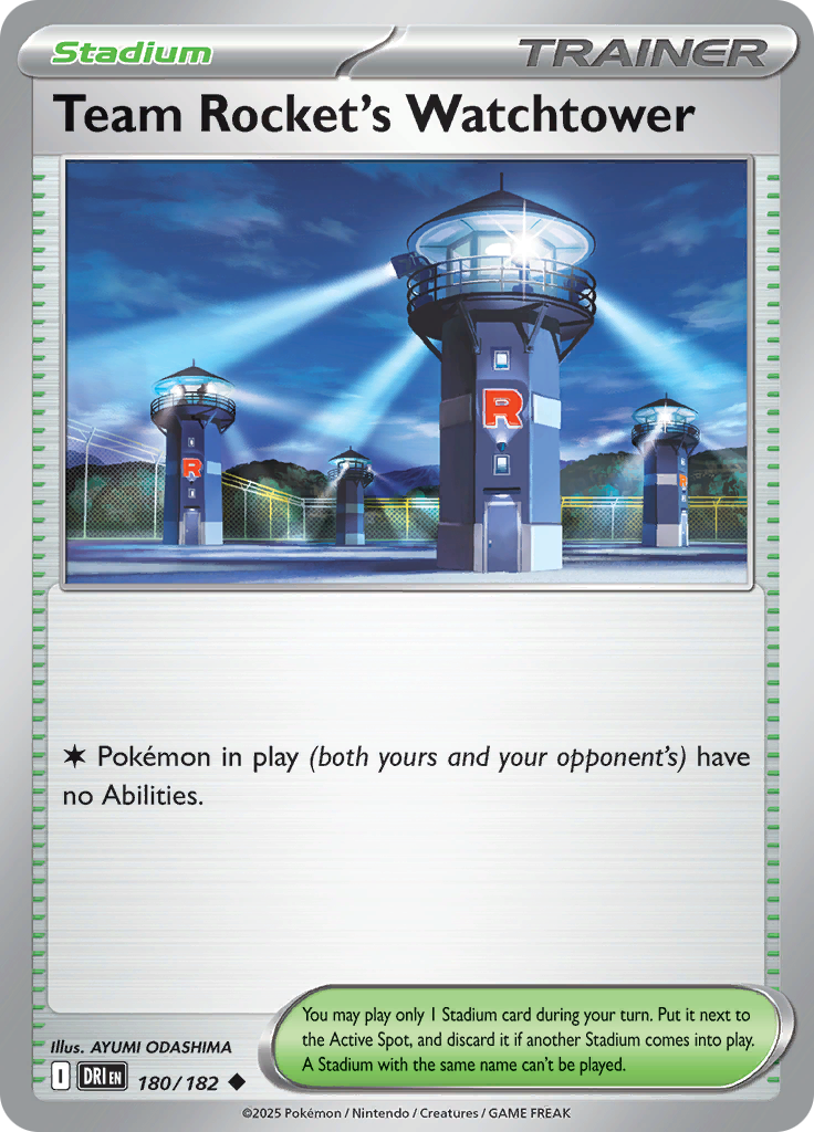 Team Rocket's Watchtower 180/182