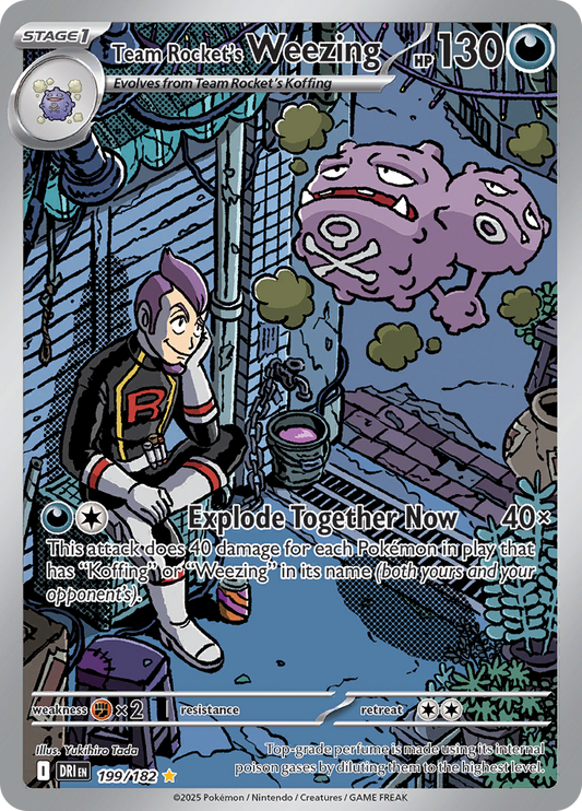 Team Rocket's Weezing - 199/182