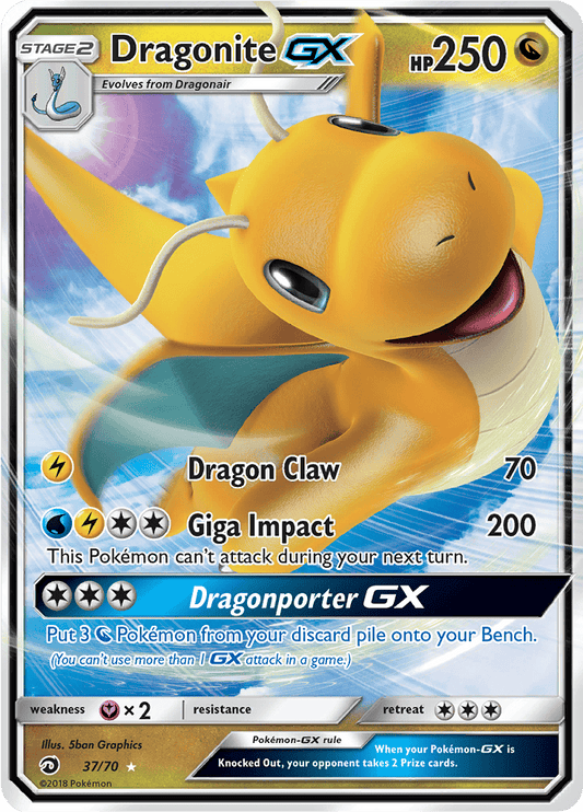 Dragonite GX 37/70