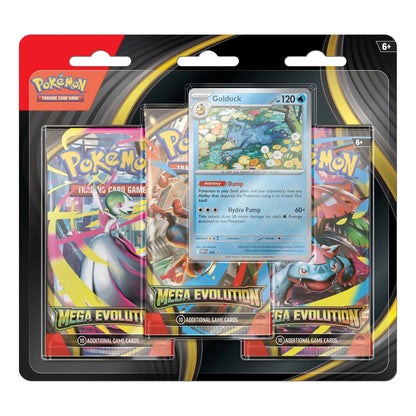 Blister Mega Evolution (3Packs + Carta Promo)