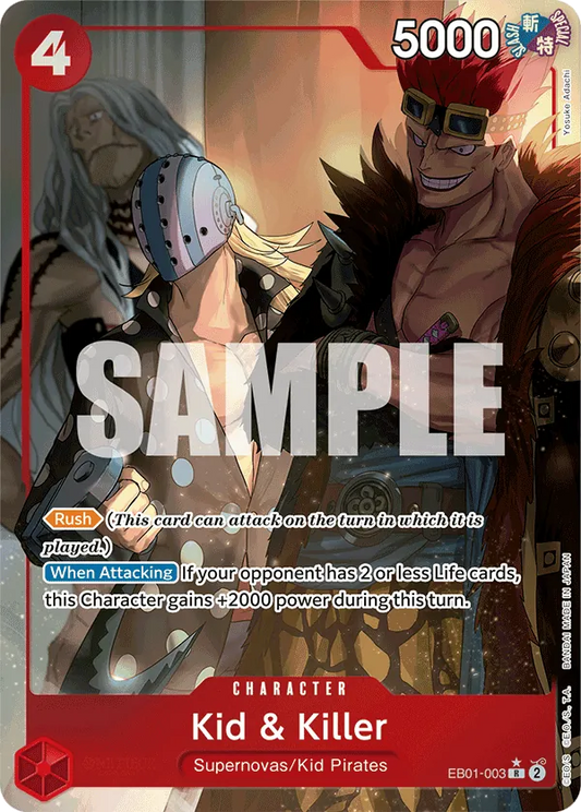 Kid & Killer (Alternate Art) EB01-003