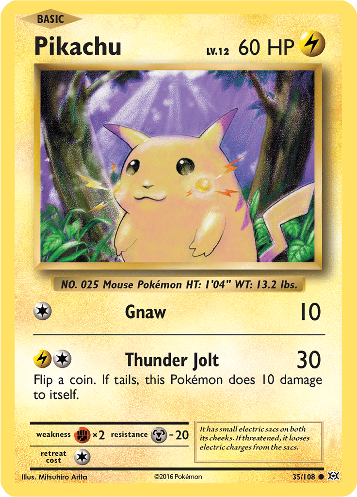 Pikachu 35/108