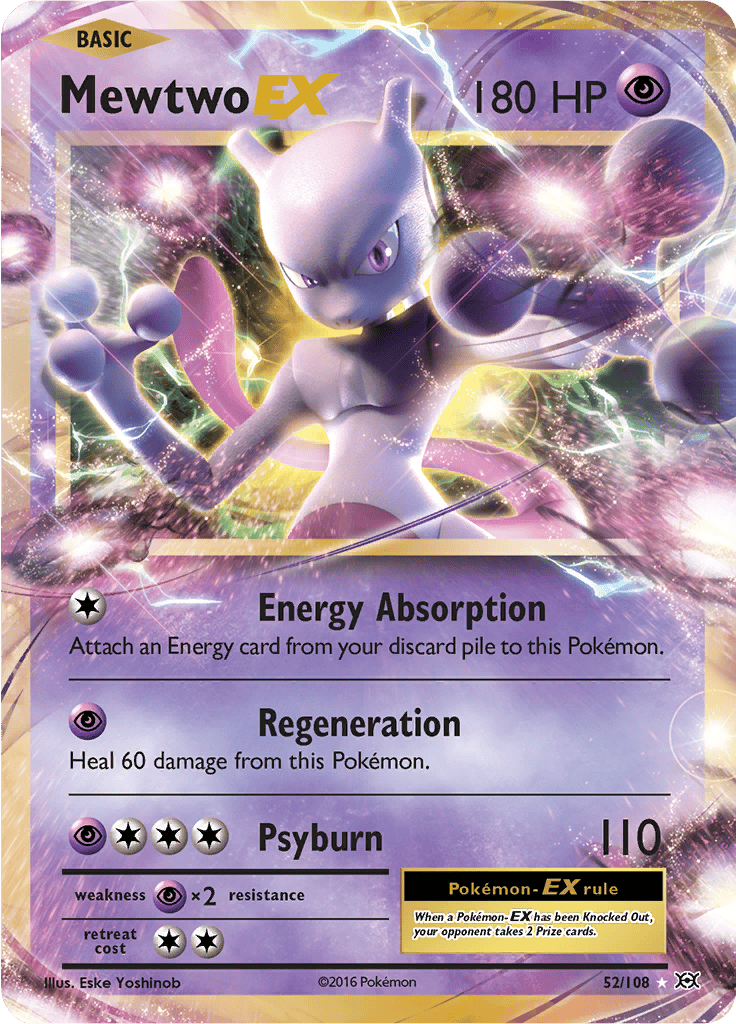 Mewtwo EX 52/108