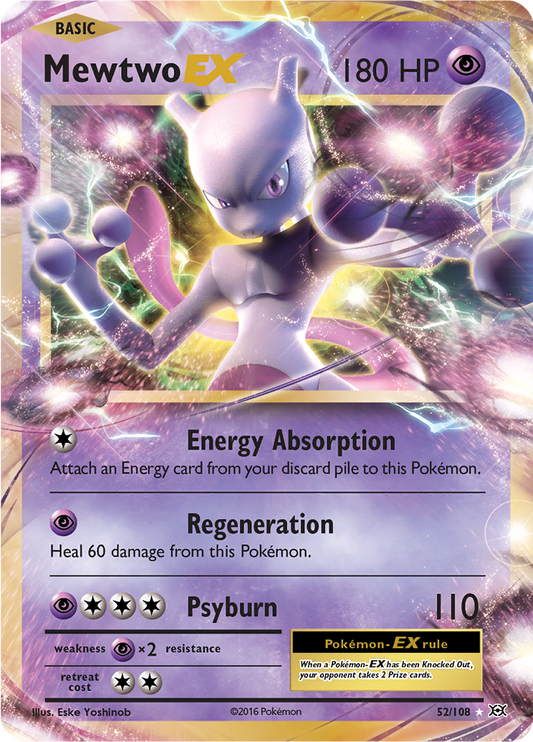 Mewtwo EX 52/108