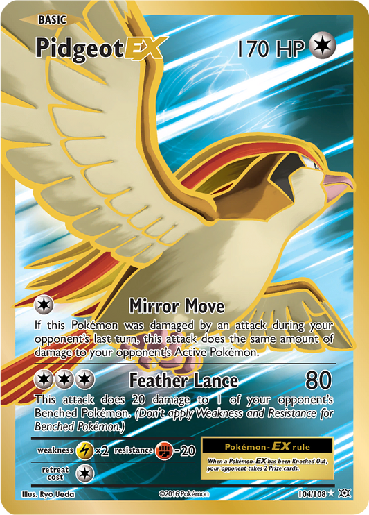Pidgeot EX - 104/108
