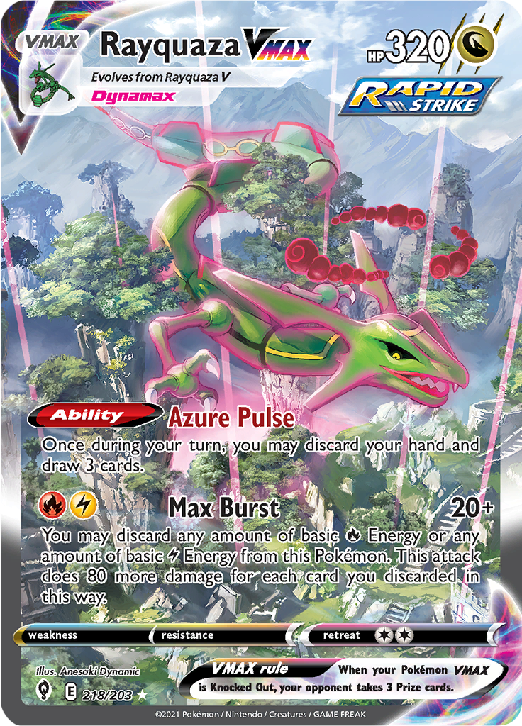 Rayquaza VMAX - 218/203