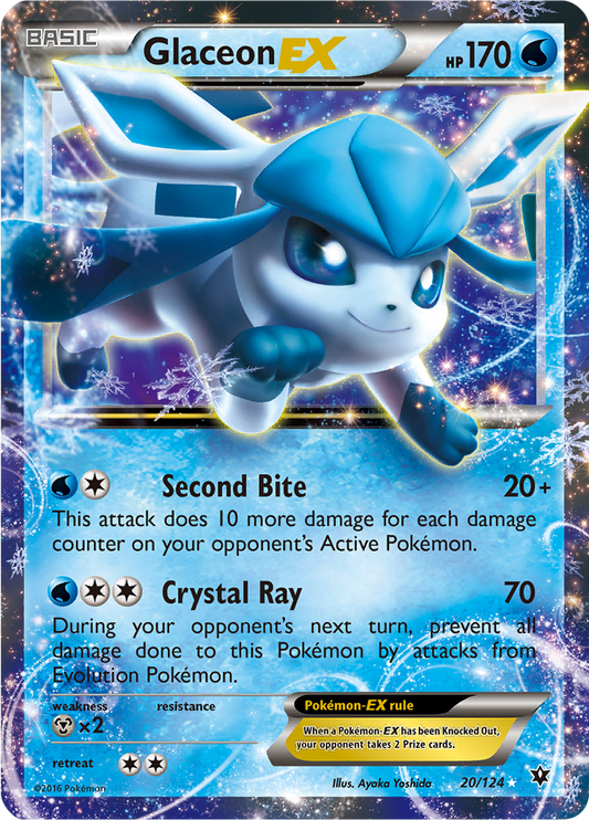 Glaceon EX - XY 20/124