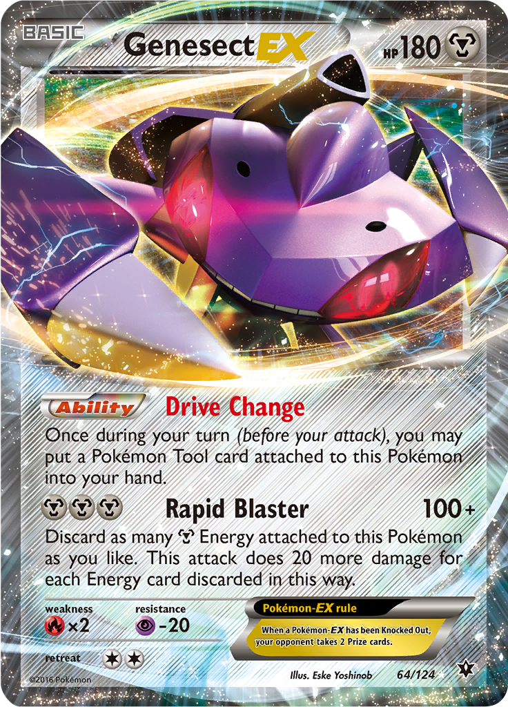 Genesect EX - XY - Fates Collide (FCO)