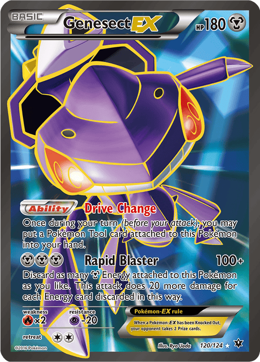 Genesect EX (Full Art) 120/124