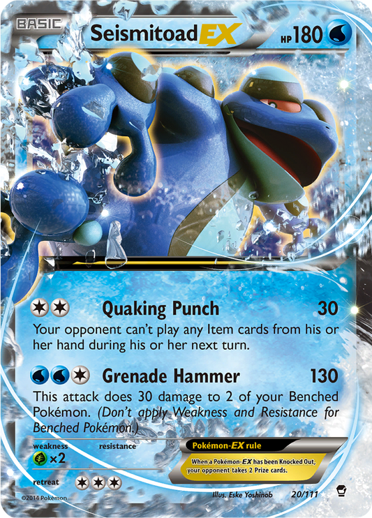Seismitoad EX 20/111