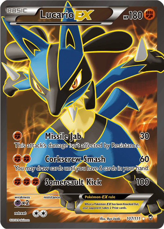 Lucario EX (107 Full Art)