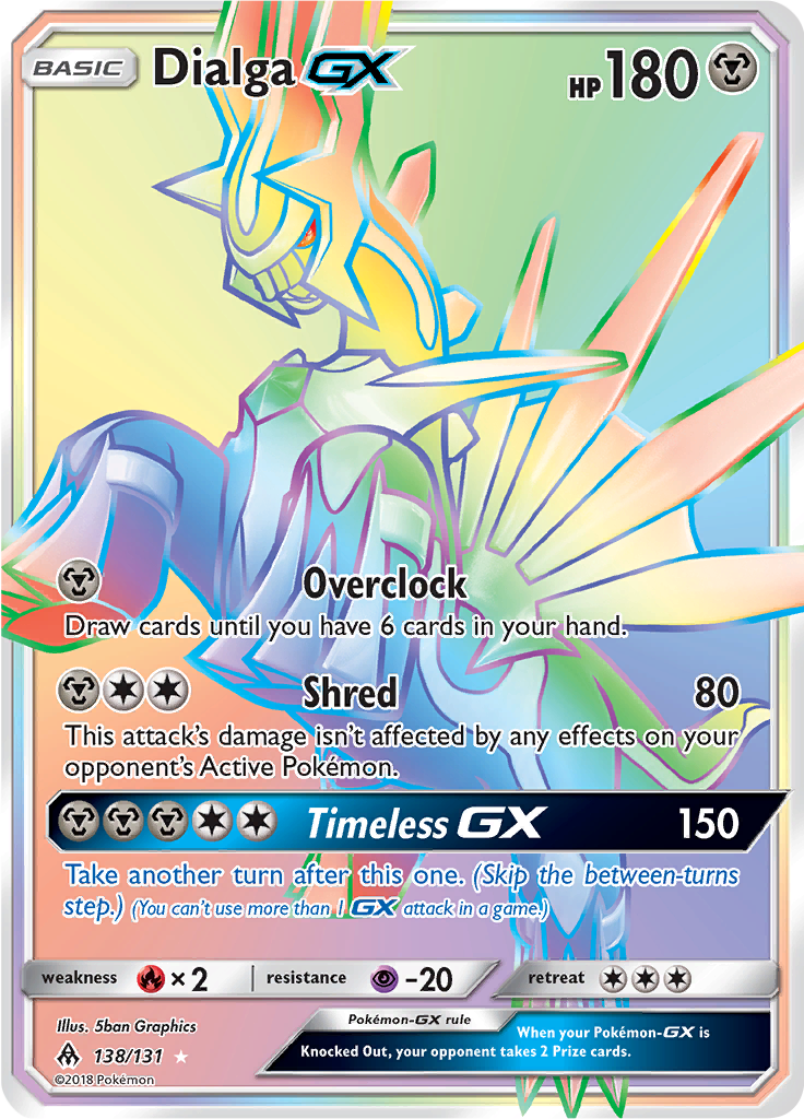 Dialga GX (Secret) 138/131
