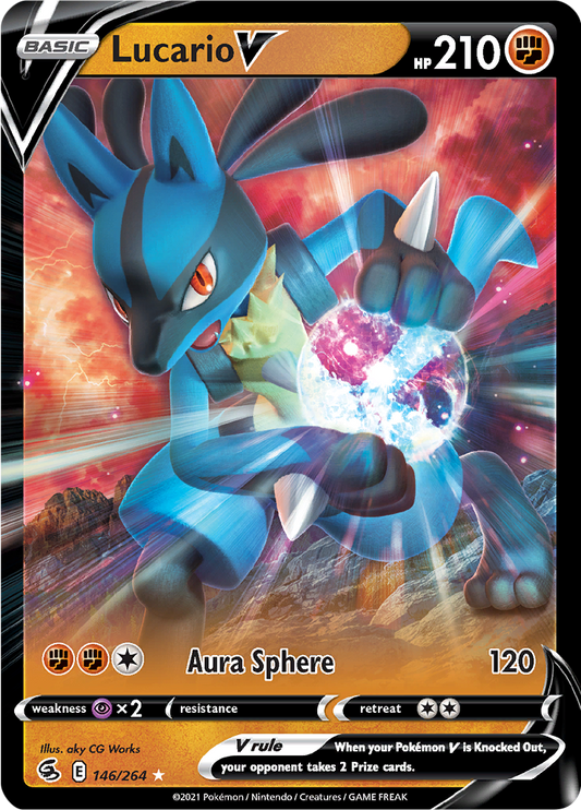 Lucario V - SWSH08