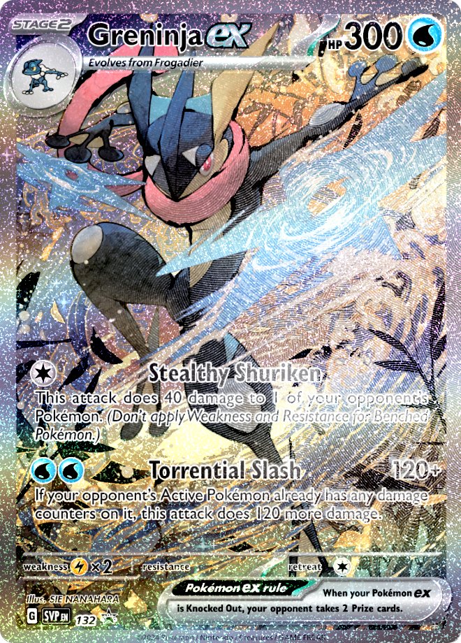 Shrouded Fable Kingdra Cx/Greninja ex Special Illustration Collection