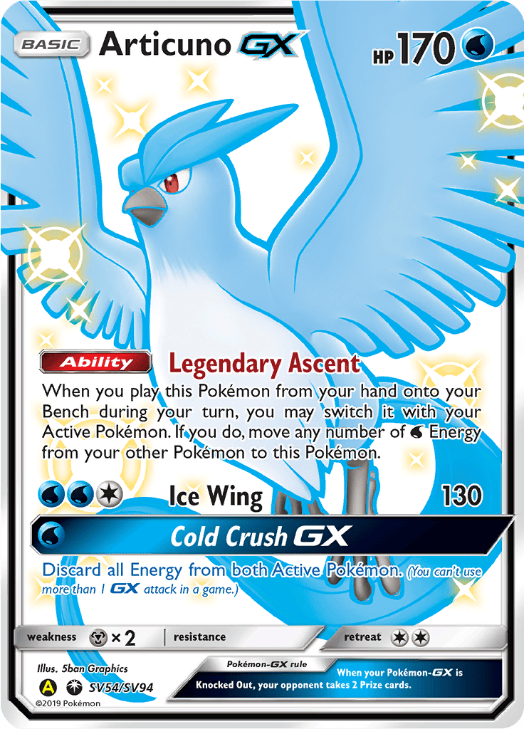 Articuno GX SV54/SV94