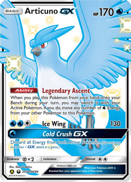 Articuno GX SV54/SV94