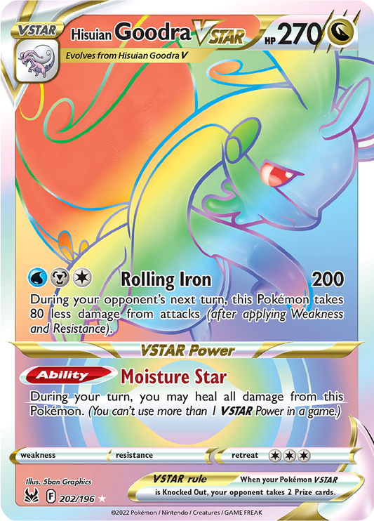 Hisuian Goodra VSTAR - 202/196
