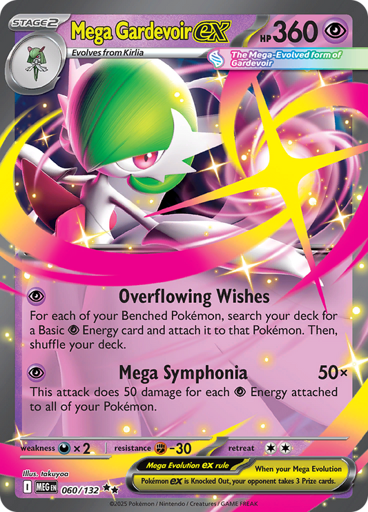 Mega Gardevoir Ex - 060/132