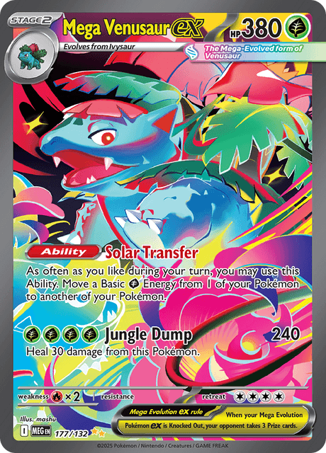 Mega Venusaur Ex - 177/132