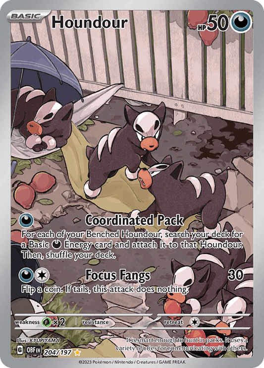 Houndour 204/197