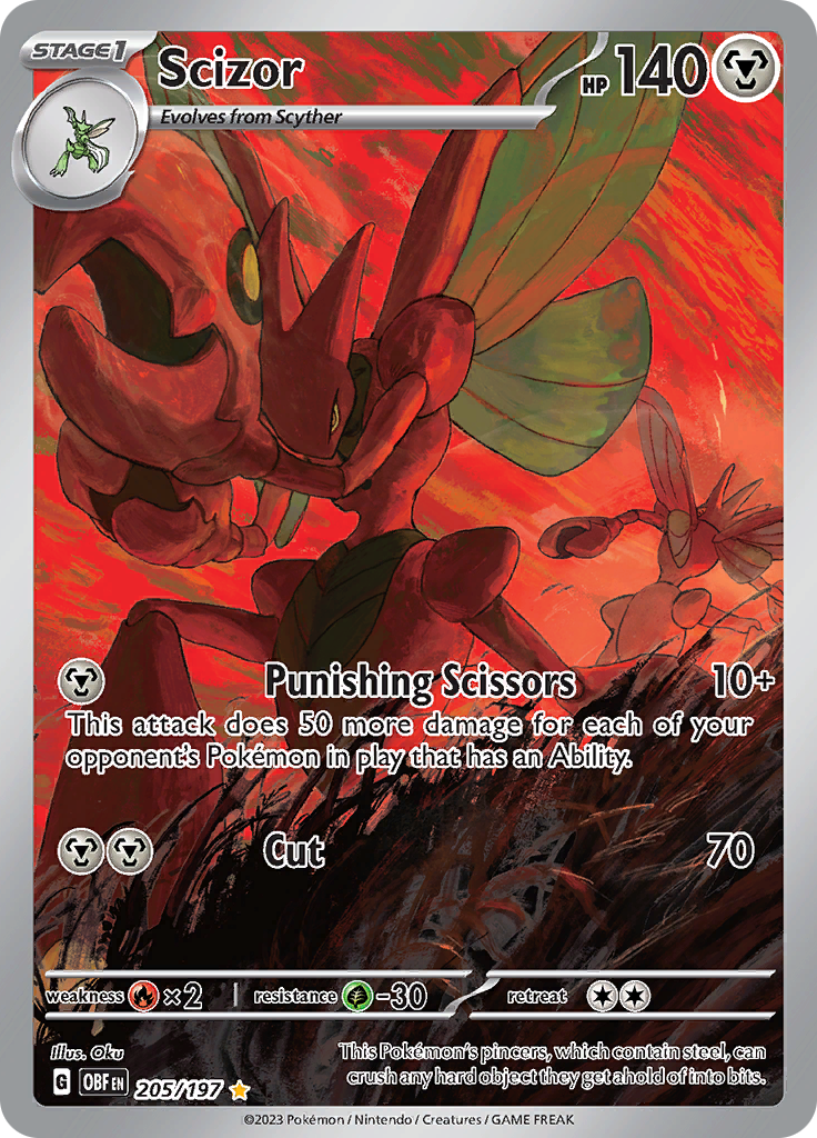 Scizor - 205/197