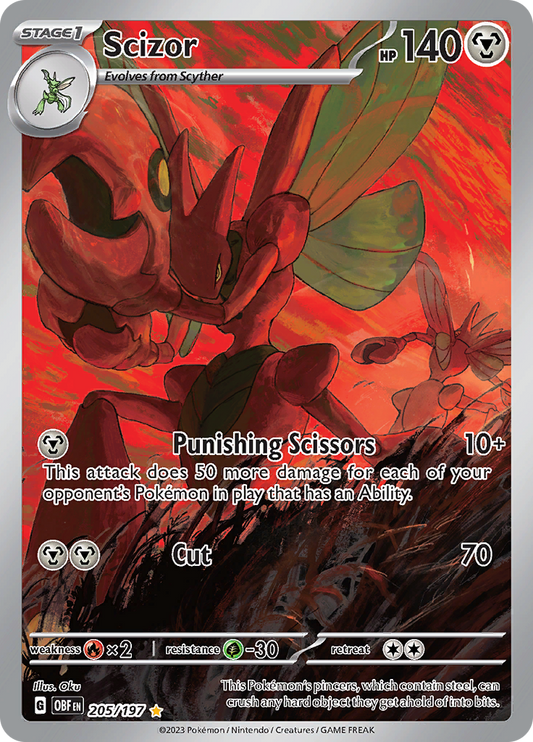 Scizor - 205/197