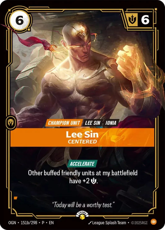 Lee Sin - Centered 151b/298