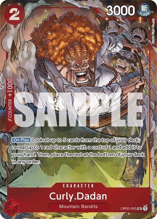 Curly.Dadan (Premium Card Collection -Best Selection Vol. 1-) OP02-005