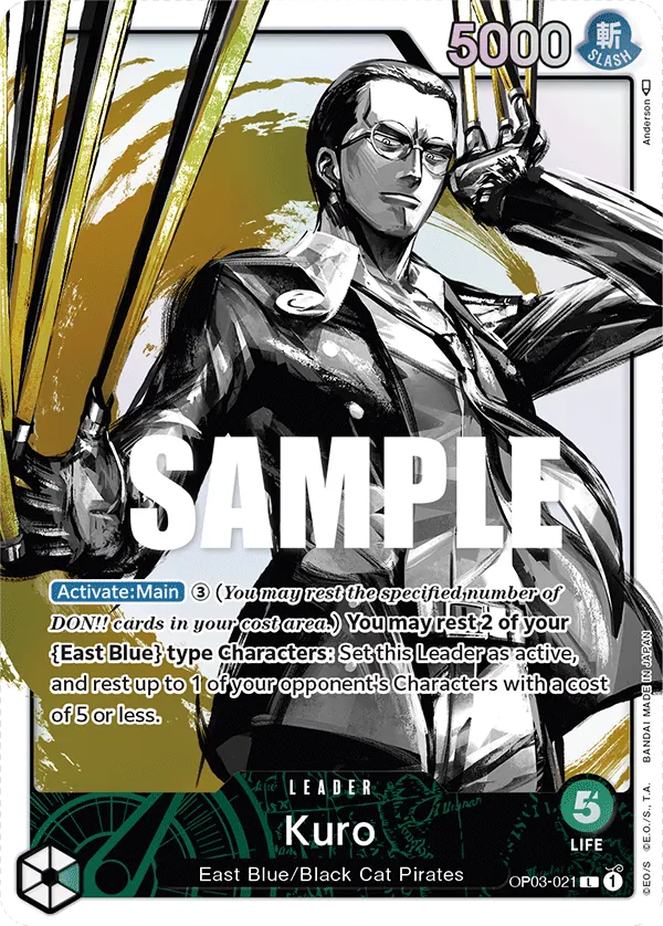 Kuro (Alternate Art) OP03-021