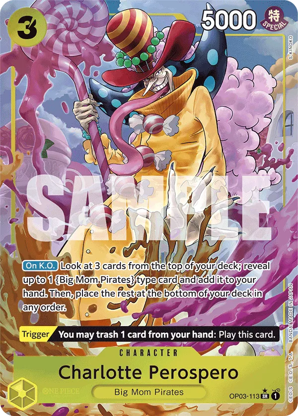 Charlotte Perospero (Alternate Art) OP03-113