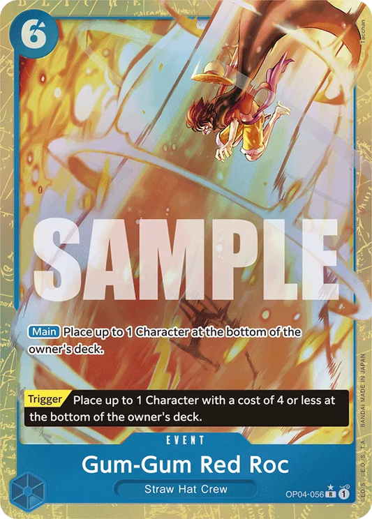 Gum-Gum Red Roc (Alternate Art) OP04-056