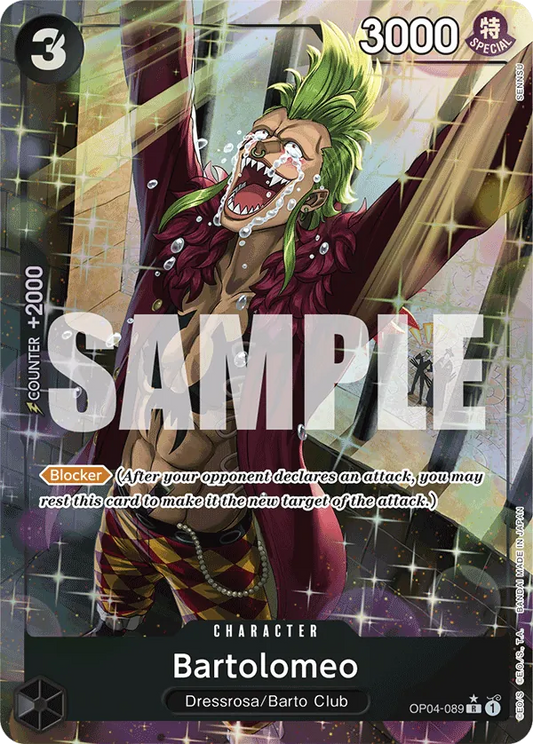 Bartolomeo (OP04-089) (Alternate Art)