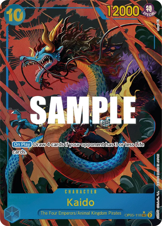 Kaido (Alternate Art) OP05-118