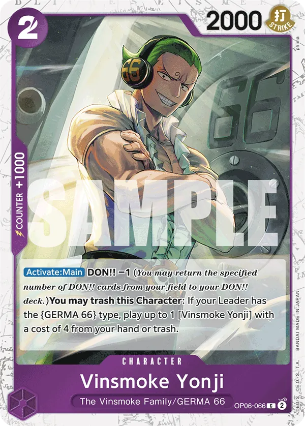 Vinsmoke Yonji (OP06-066)