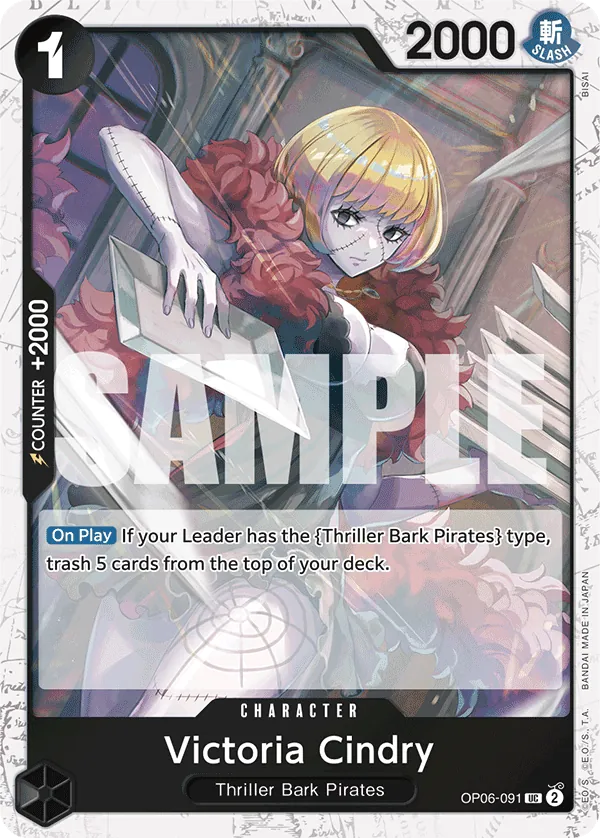 Victoria Cindry (Jolly Roger Foil) OP06-091