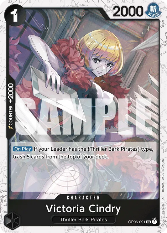 Victoria Cindry (Jolly Roger Foil) OP06-091