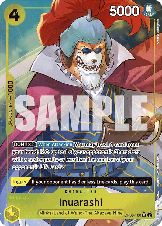 Inuarashi (Full Art) OP06-100