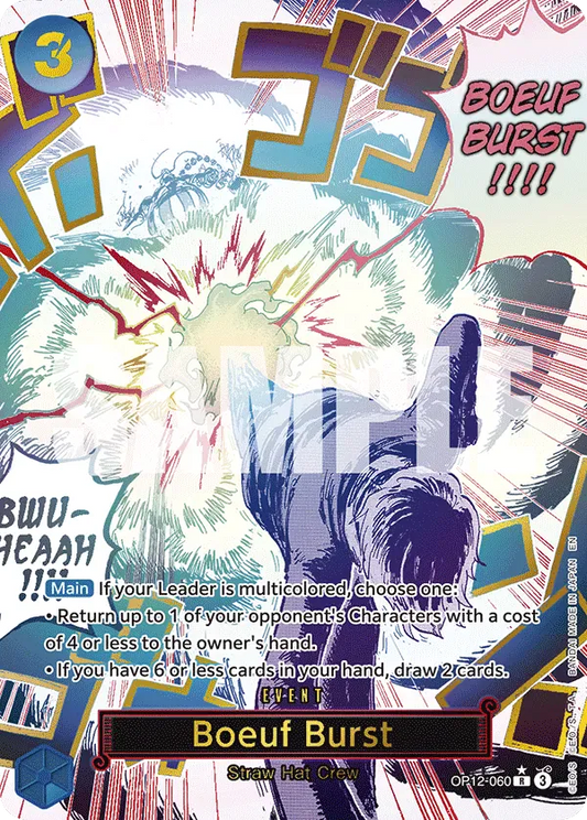Boeuf Burst (Alternate Art) OP12-060
