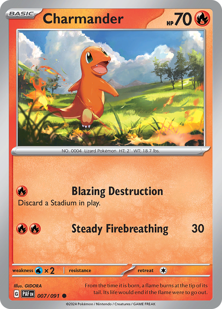 Charmander 007/091