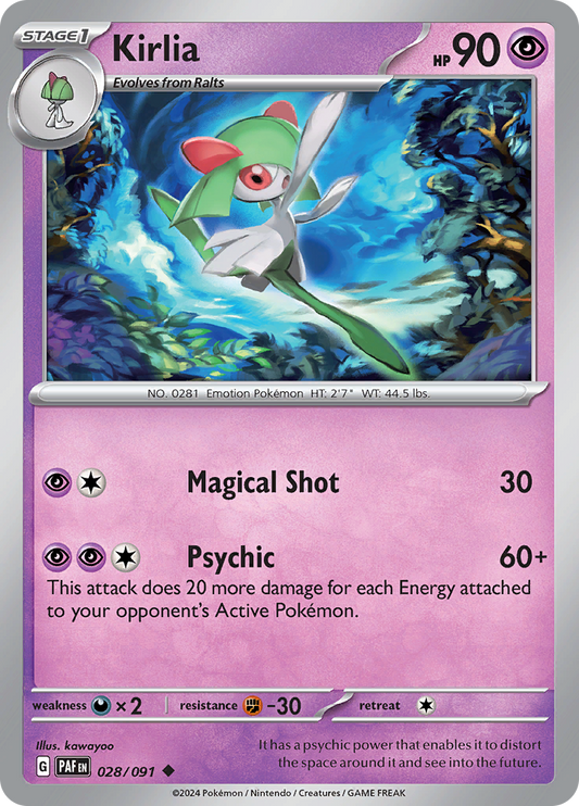 Kirlia - 028/091 (Ediciones Variadas)