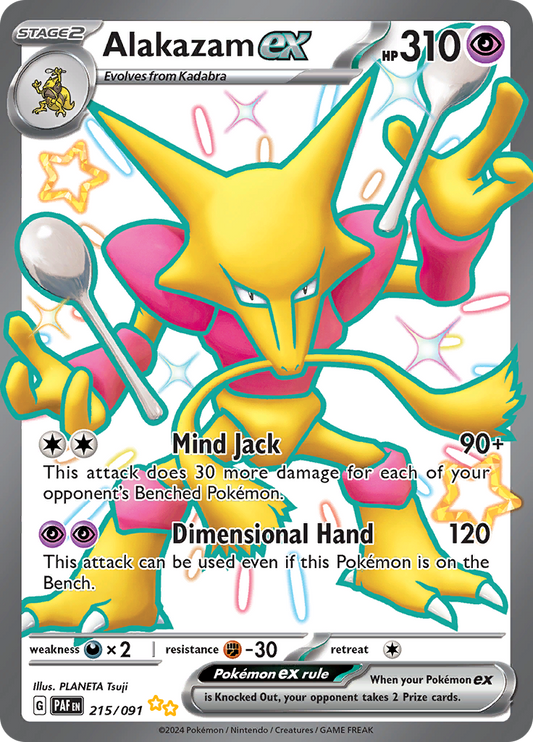 Alakazam Ex 215/091
