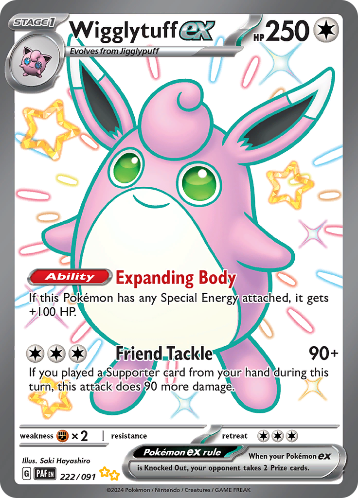 Wigglytuff Ex 222/091
