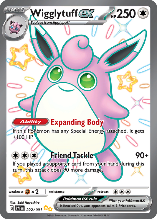 Wigglytuff Ex 222/091