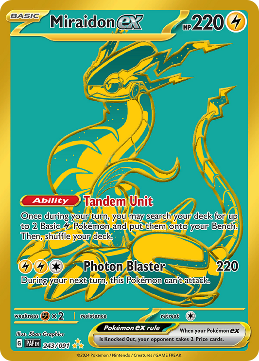 Miraidon Ex 243/091