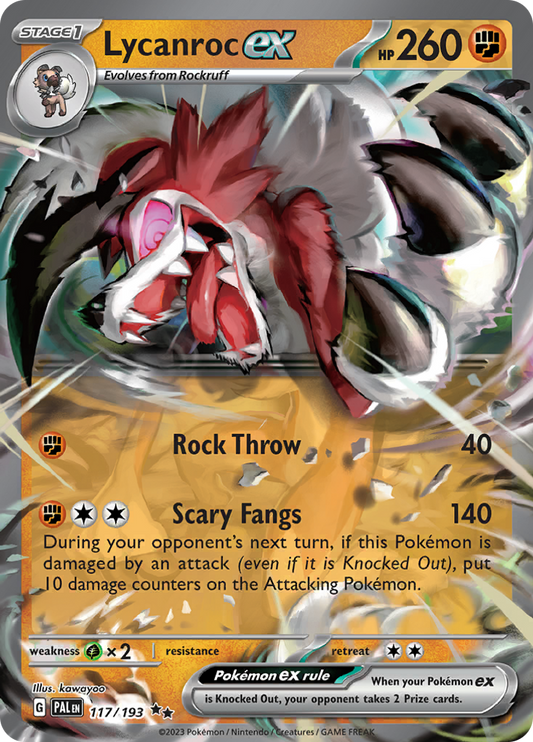 Lycanroc Ex 117/193