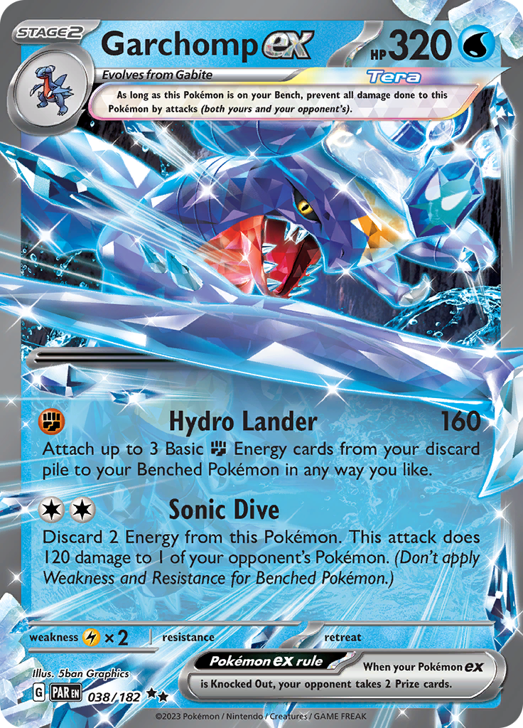 Garchomp ex 038/182