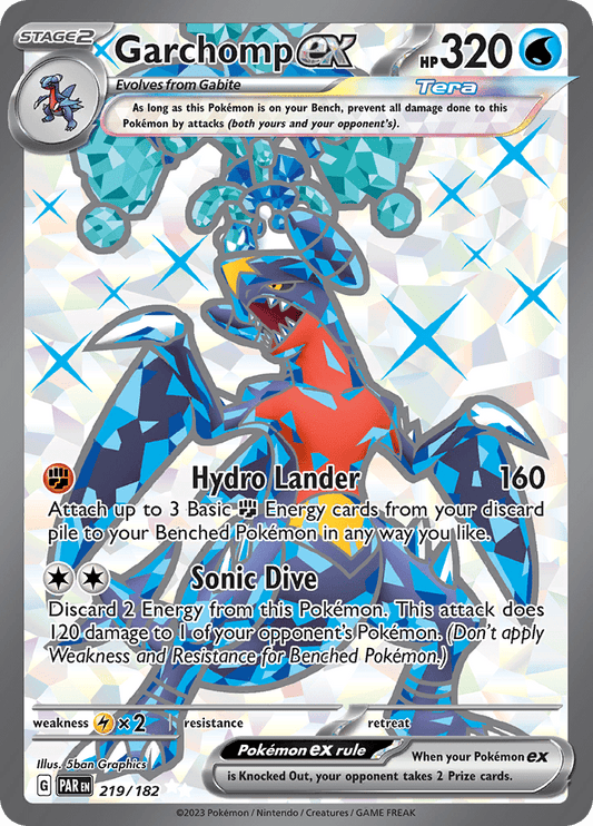 Garchomp Ex 219/182