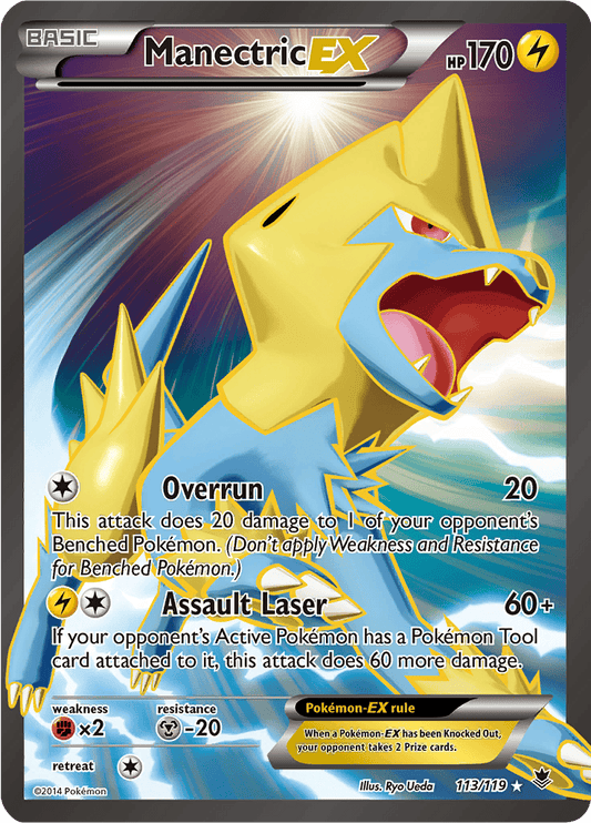 Manectric EX (113 Full Art)